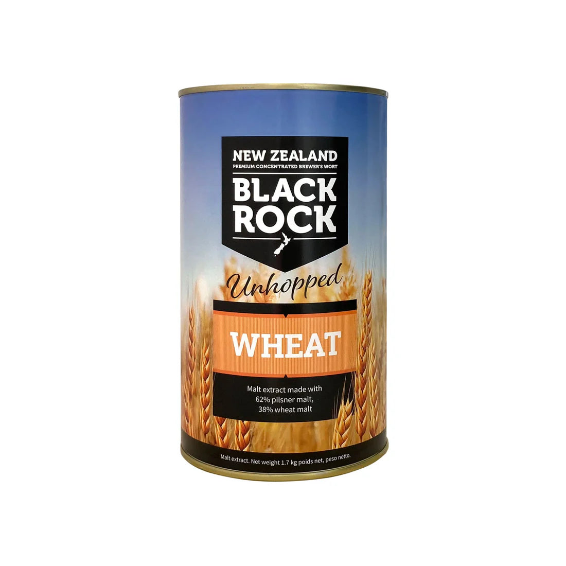 Black Rock Wheat Unhopped Malt 1.7kg