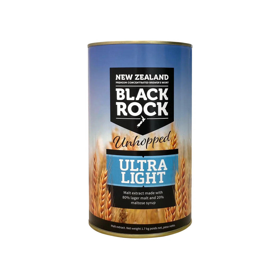 Black Rock Ultra Light Unhopped Malt 1.7kg