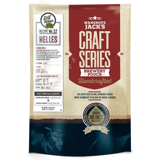 CLEARANCE Mangrove Jack's Craft Series Helles Lager - 1.8kg DATED6/2023