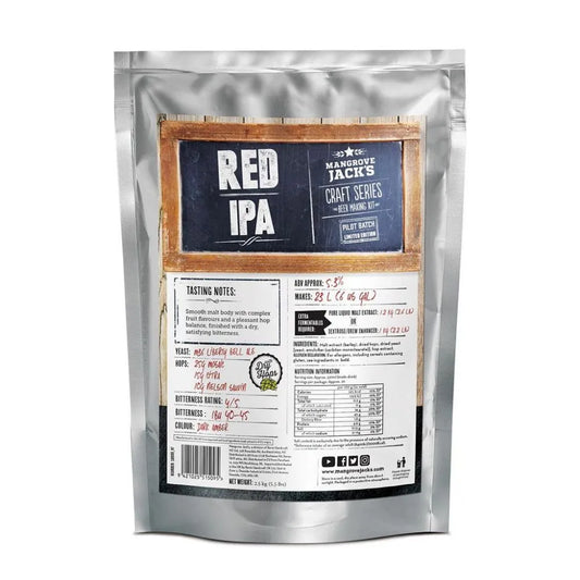 CLEARANCE Mangrove Jack's Craft Series Red IPA 2.5kg DATED 12/2023