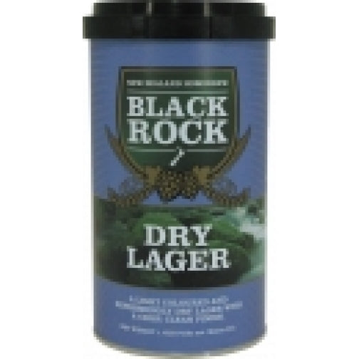 CLEARANCE!  Black Rock Dry Lager 1.7kg Dated 4/2023