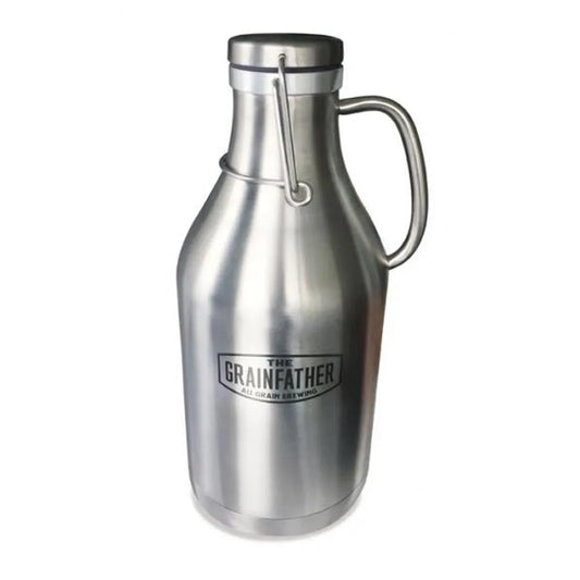 Grainfather Stainless Steel Swing Top Growler 2L Capacity