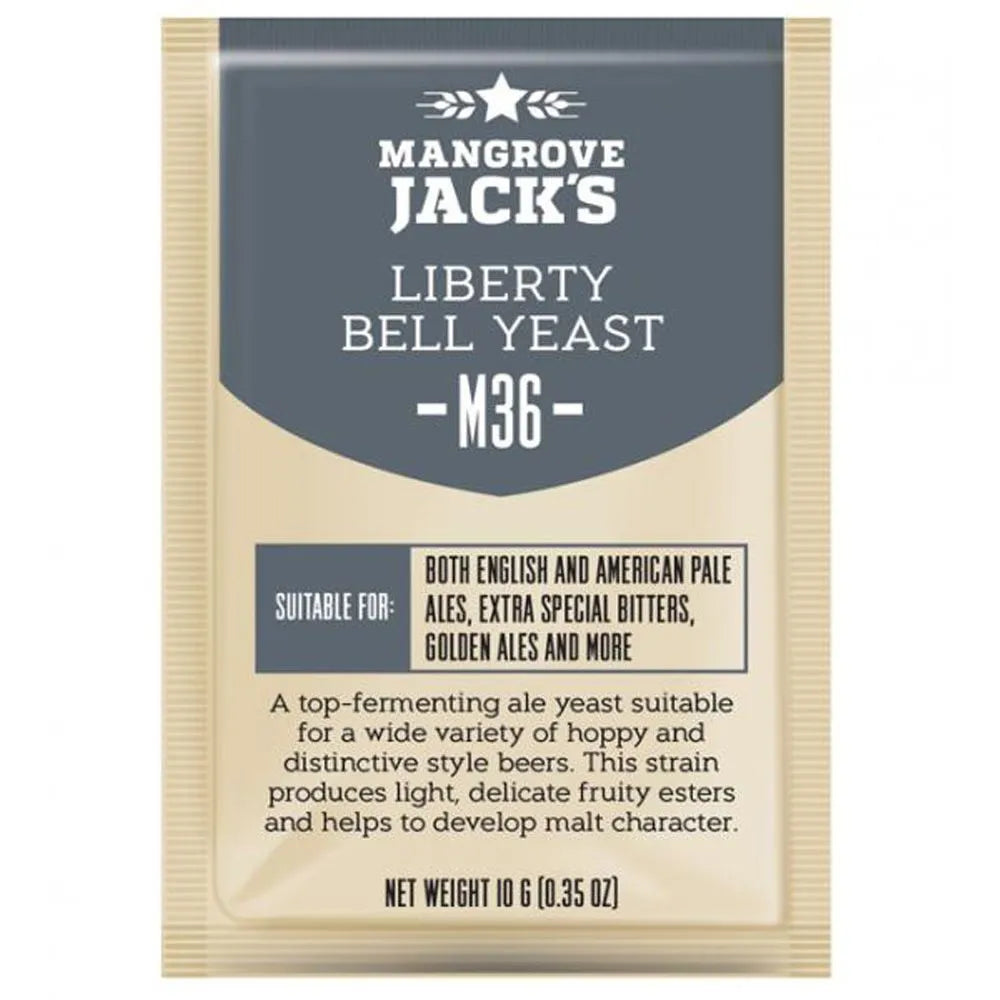 Mangrove Jacks CS Yeast M36 Liberty Bell Ale (10g)