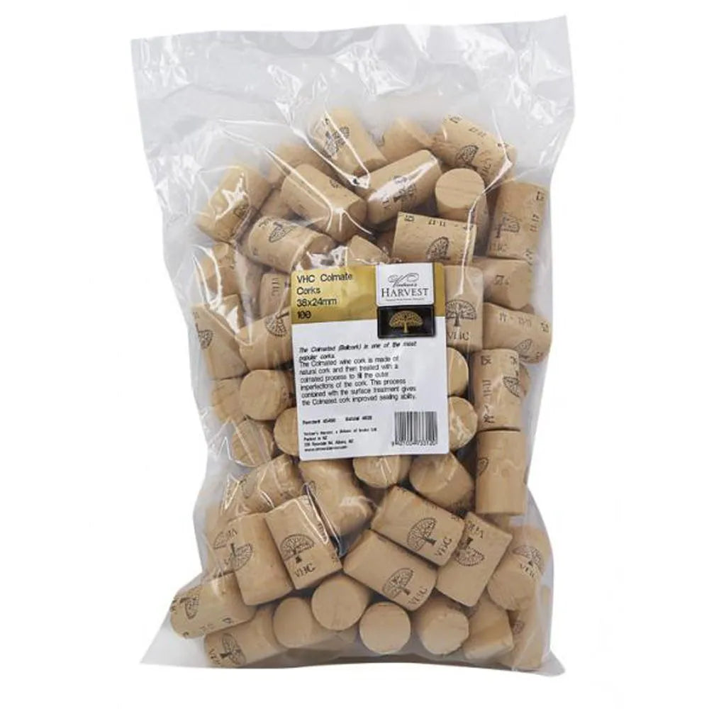 Vintner's Harvest VHC Colmate Corks 38x24mm, Bag 100
