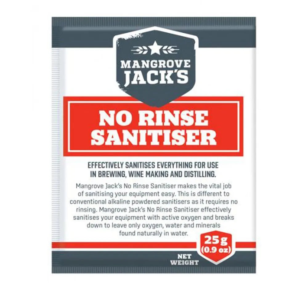 Mangrove Jack's 'No Rinse' Sanitiser 25g