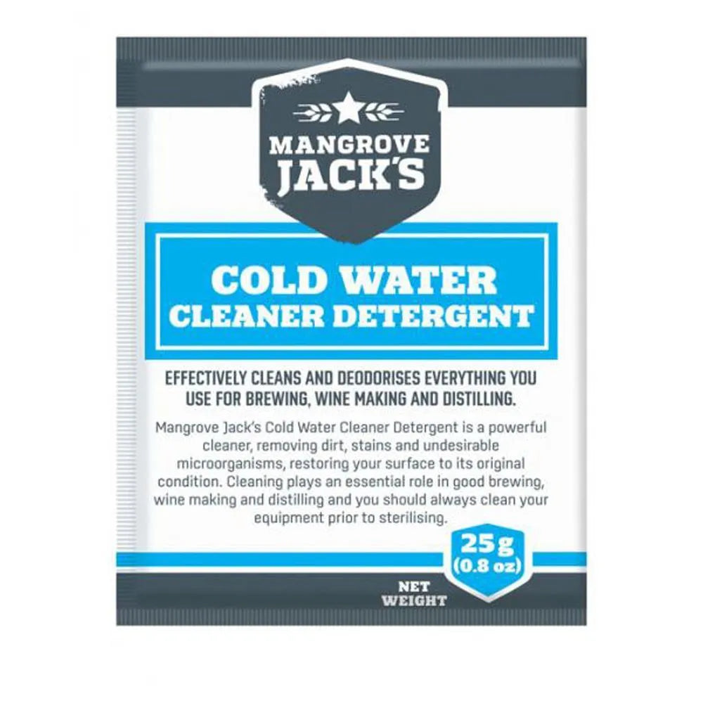 Mangrove Jack's ECD Cold Water Cleaner/Detergent Sachet 25gm
