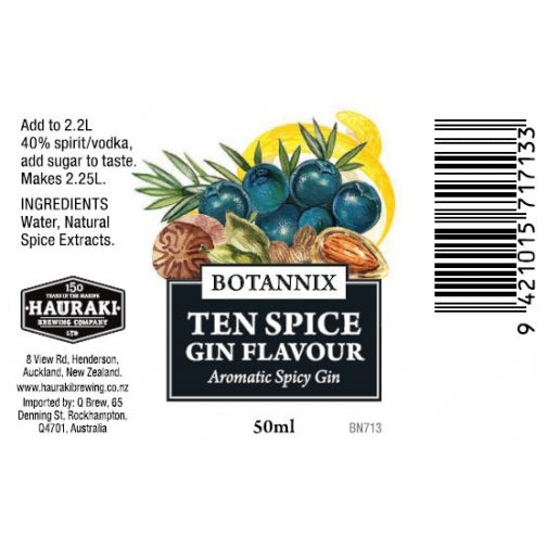 Botannix 10 Spice Gin