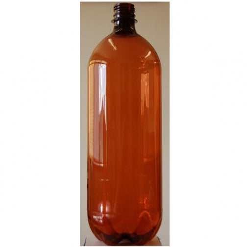 1.2 litre Amber PET Beer Bottles + Caps