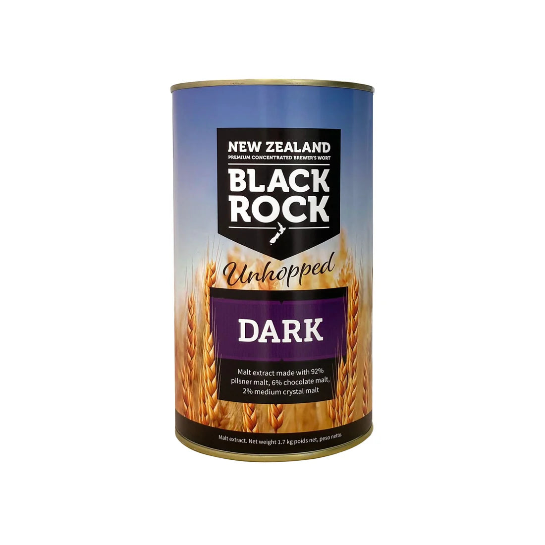 Black Rock Unhopped Dark Malt 1.7kg