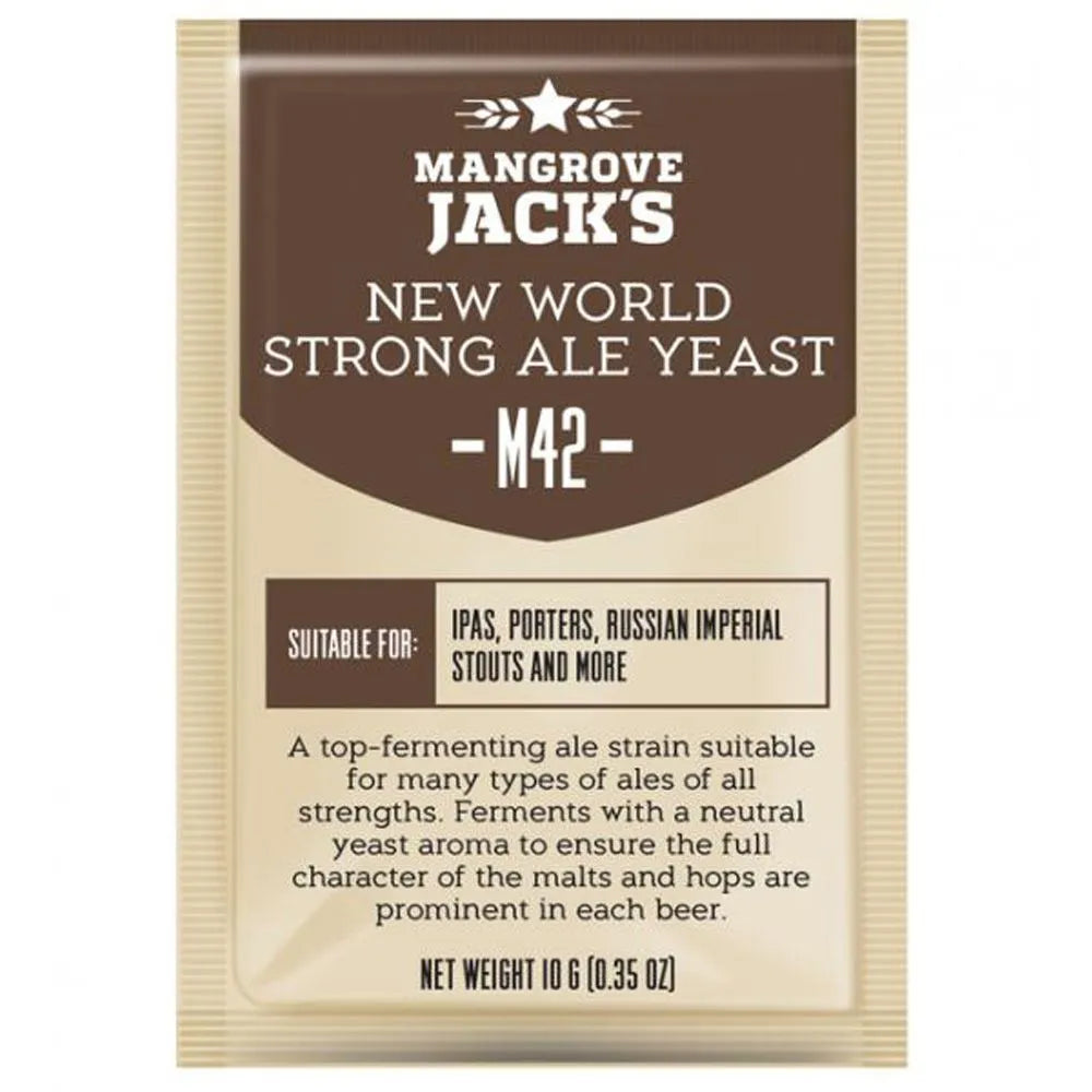 Mangrove Jack's CS Yeast M42 - New World Strong Ale (10g)