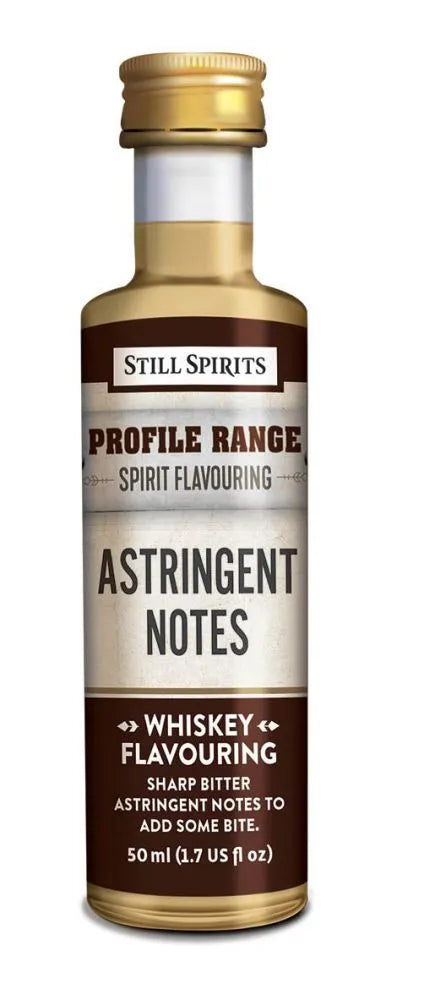 Still Spirits Profiles Whiskey Astringent Notes
