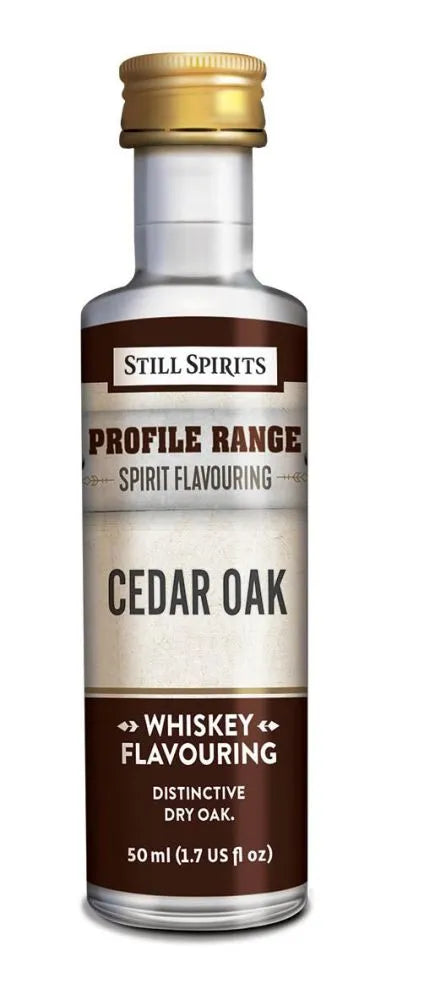 Still Spirits Profiles Whiskey Cedar Oak