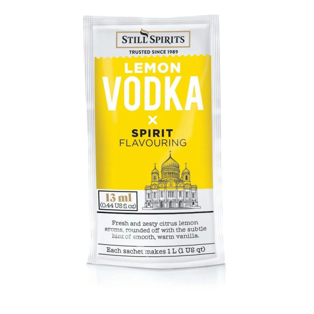 Still Spirits Lemon Vodka 1L Sachet