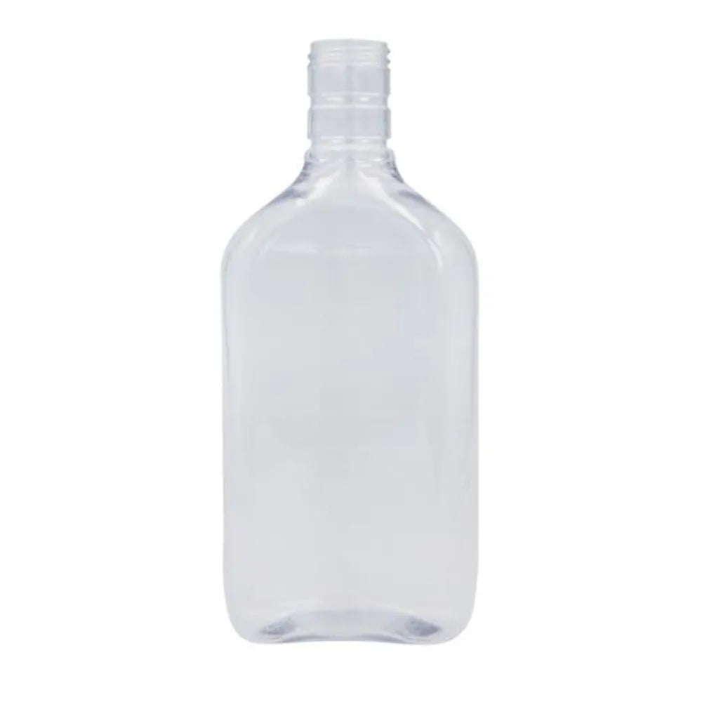 PET Spirit Flask & White Cap (500 ml)